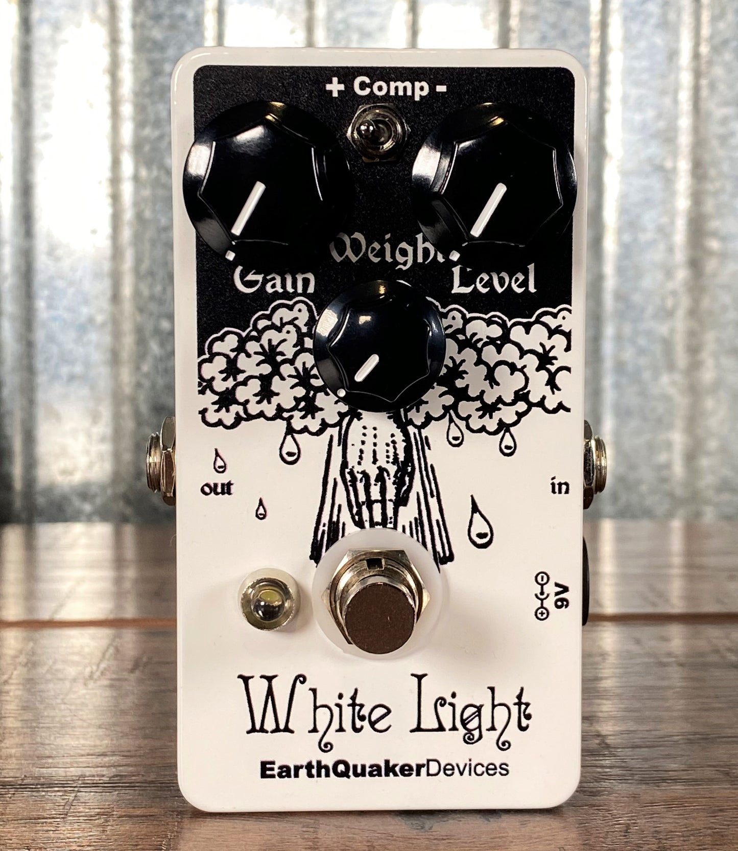 Earthquaker Devices EQD White Light Overdrive Guitar Effect Pedal NOS