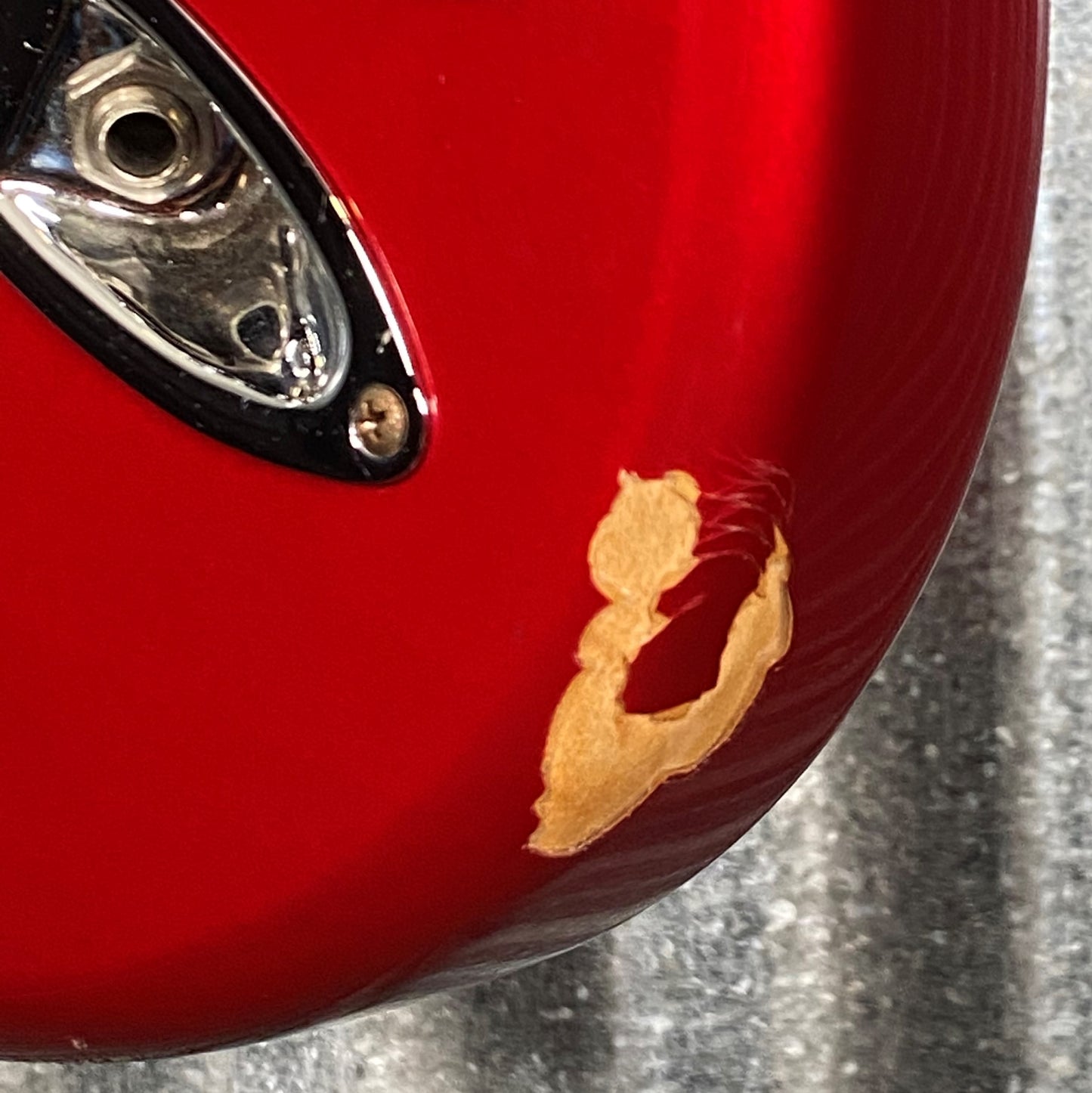 Fender MIM 2007 HSS Stratocaster Candy Apple Red Metallic Guitar #5463 Used