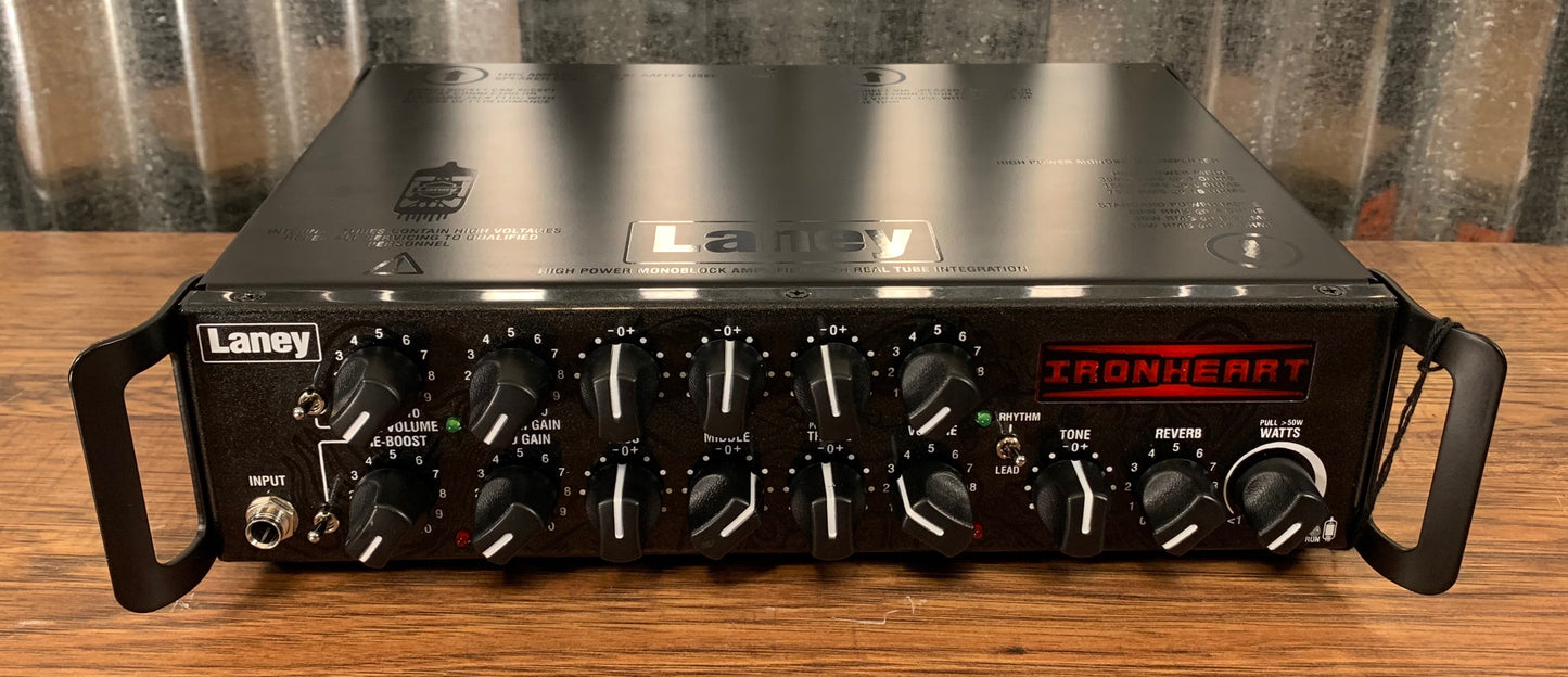 Laney IRT-SLS Ironheart Ultra Compact 300 Watt Tube Pre Guitar Amplifer Head Demo