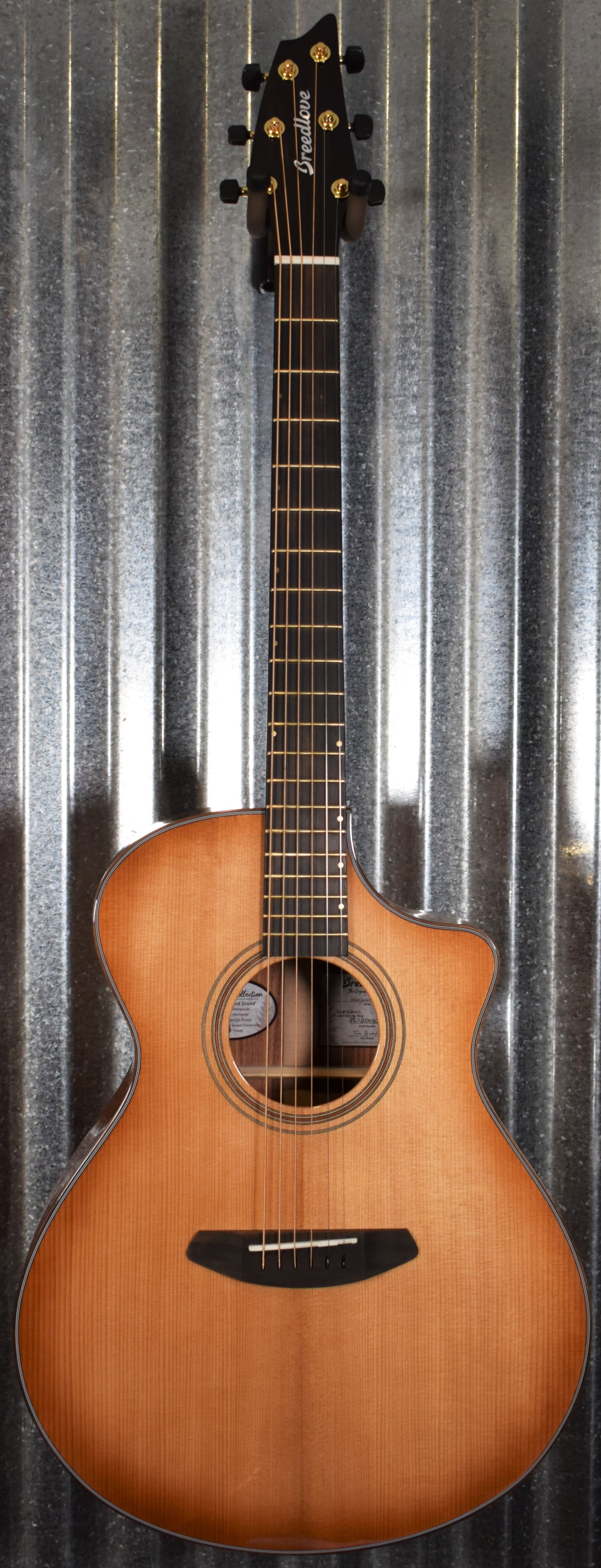 Breedlove Artista Concert Copper CE Granadillo Acoustic Electric Guitar Blem #5878