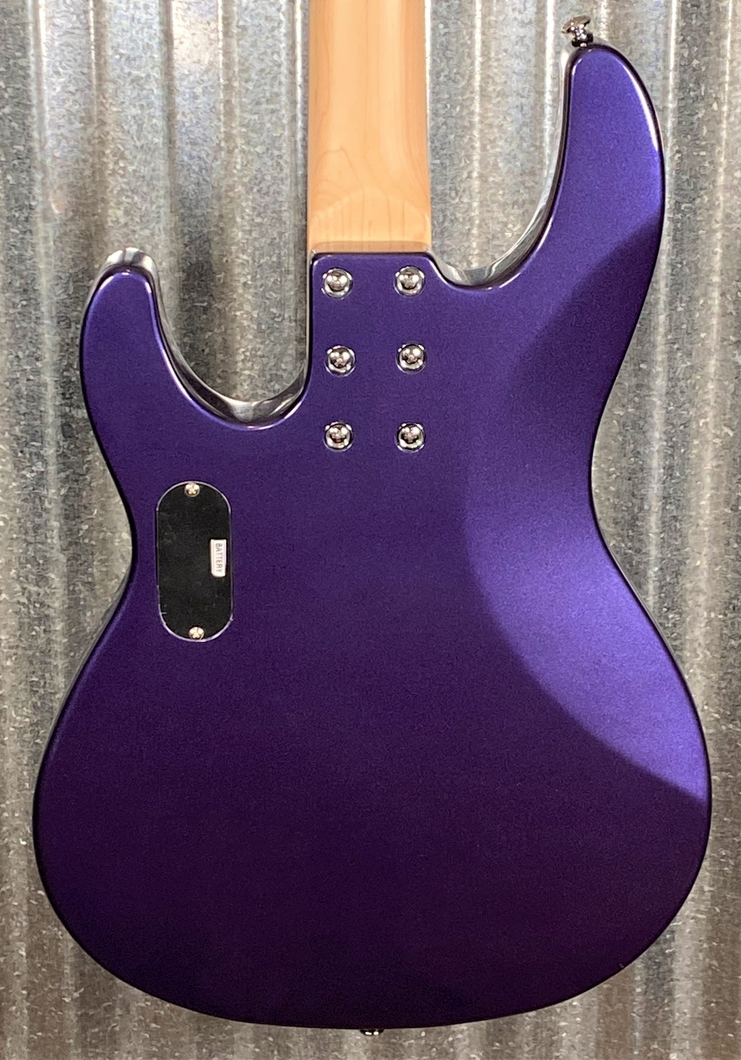 ESP LTD AP-204 4 String Bass PJ Dark Metallic Purple & Bag LAP204DMP #0843 Used