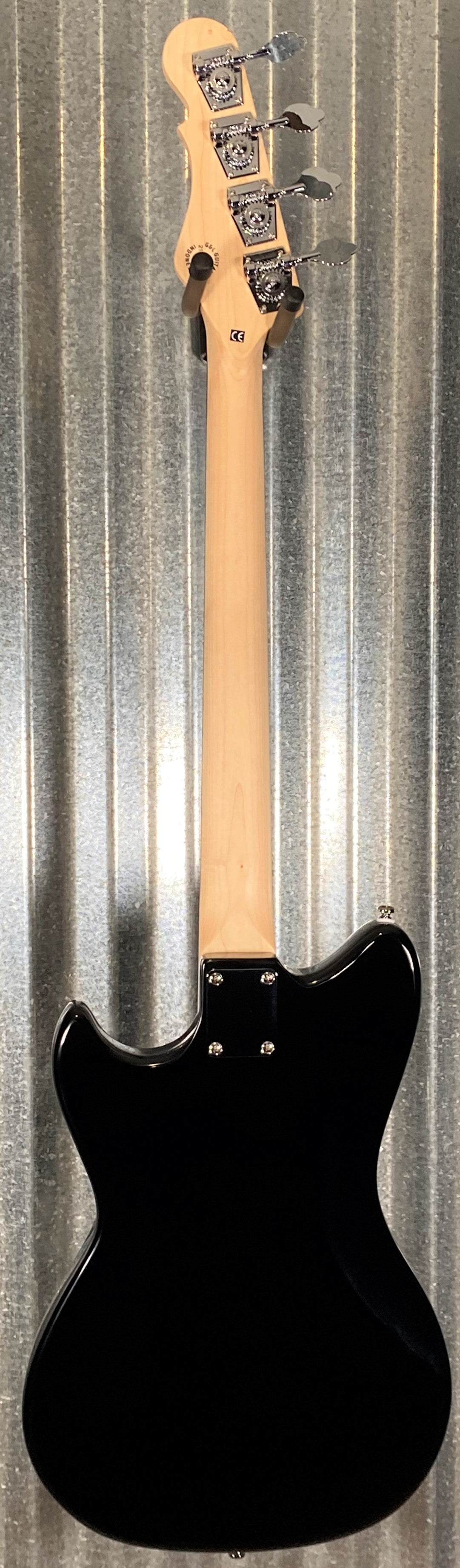 G&L Guitars Tribute Fallout Bass Short Scale 4 String Jet Black #5219