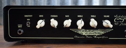 Ashdown Engineering CTM-30 Little Stubby 30 Watt All Tube Bass Head Amplifier Demo