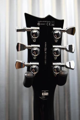 ESP LTD EC-1000 Evertune Gloss Black EMG Guitar & Blem & Case #1561
