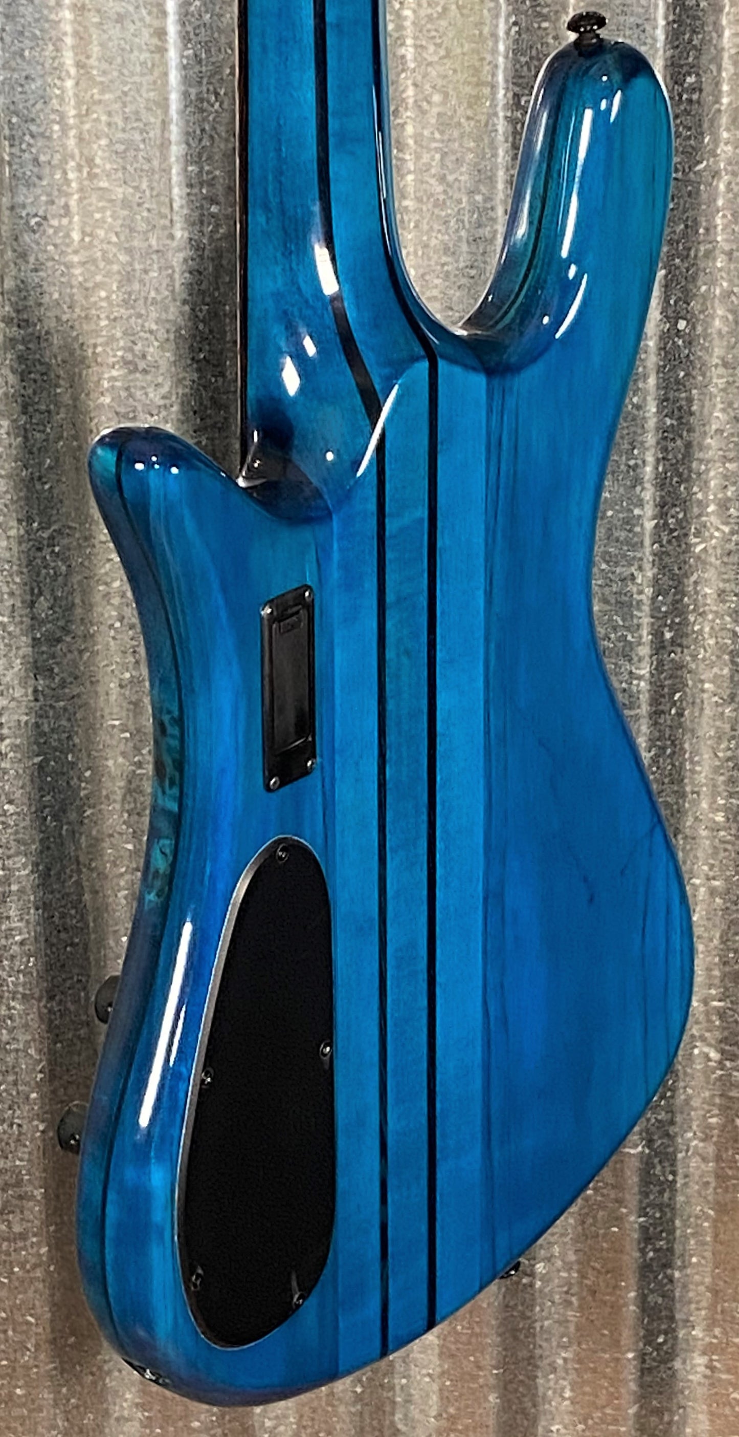 Spector NS Dimension 5 Multi Scale 5 String Bass Black & Blue Gloss & Bag NSDM5BKBL #0557