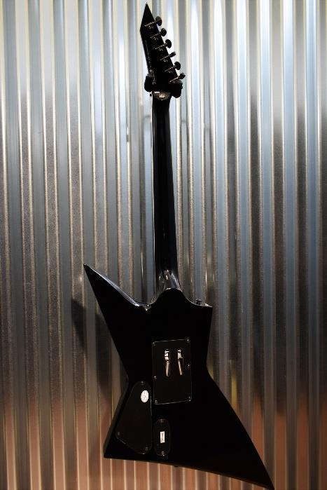ESP LTD EX401FR Gloss Black EMG 60 81 Pickups Floyd Rose Guitar #1190