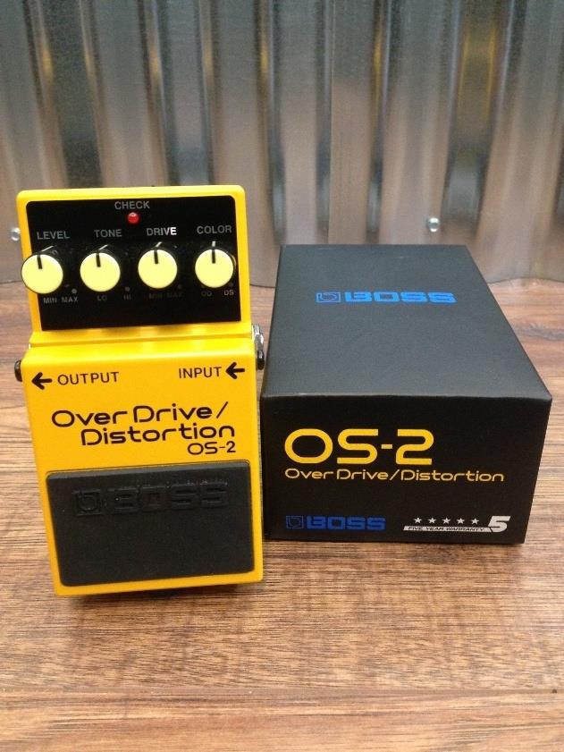 Boss OS-2 Overdrive Distortion Guitar Effects Pedal