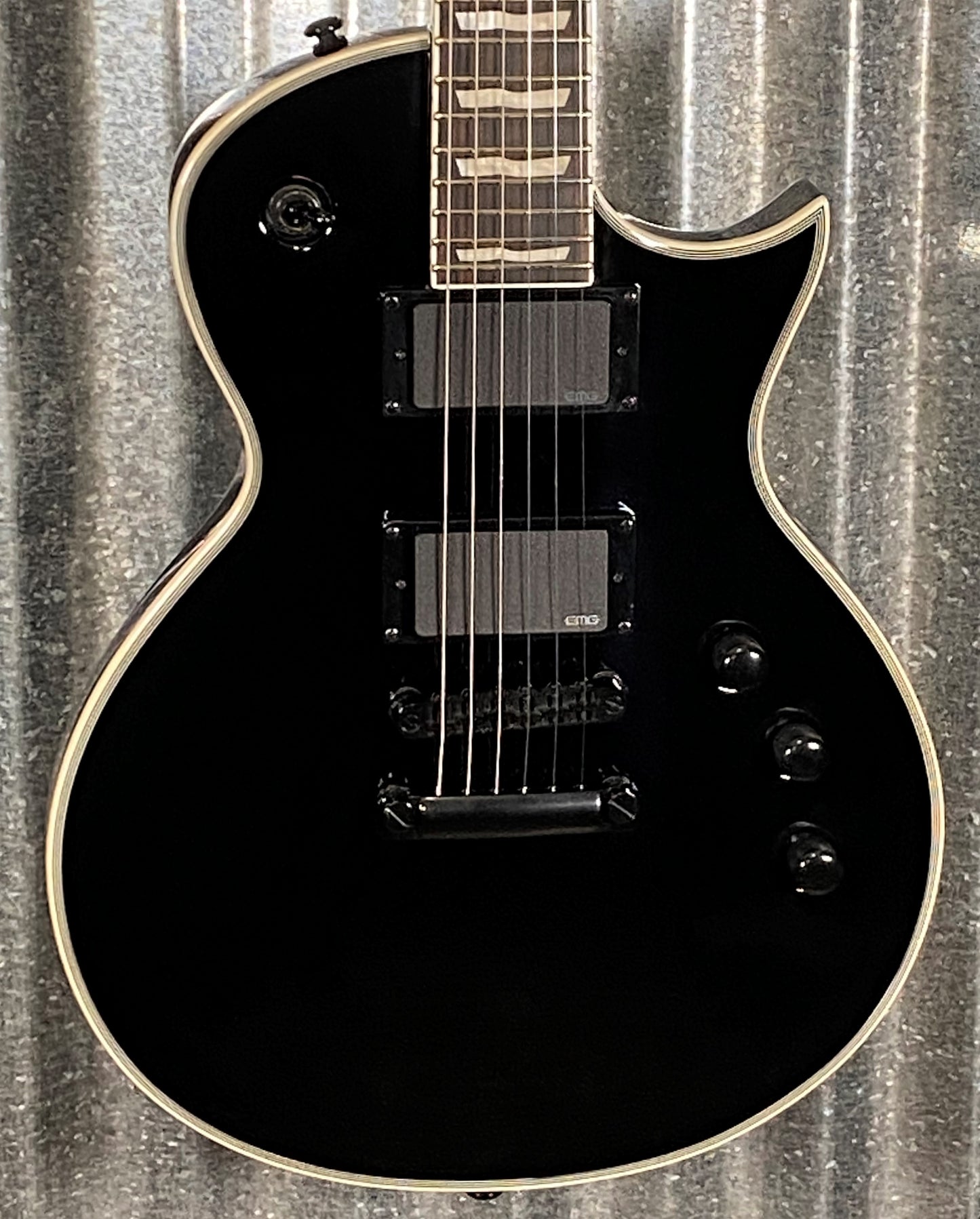 ESP LTD EC-401 Eclipse EMG Black Guitar LEC401BLK #0995 Used
