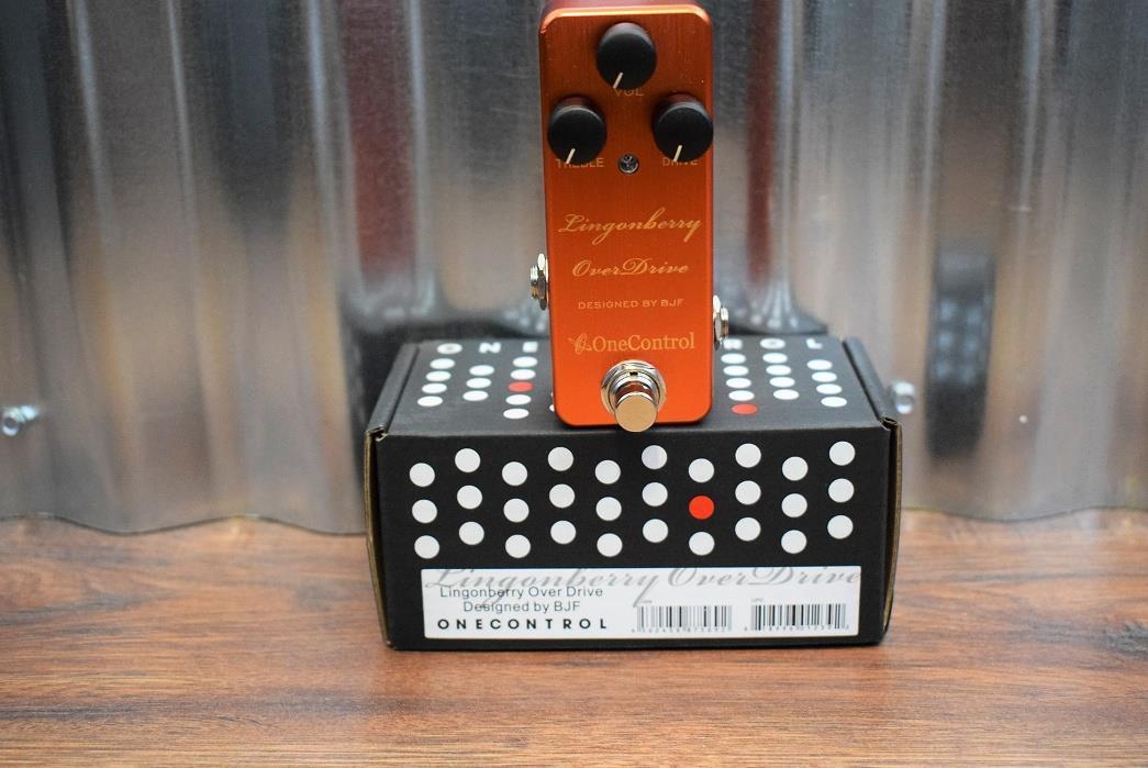 One Control BJF Lingonberry Overdrive Limited Edition Guitar Effect Pedal