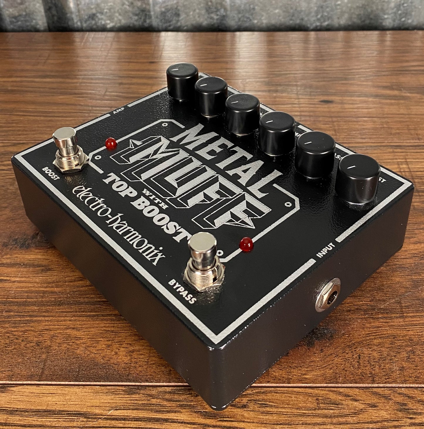 Electro-Harmonix EHX Metal Muff with Top Boost Distortion Guitar Effect Pedal Demo