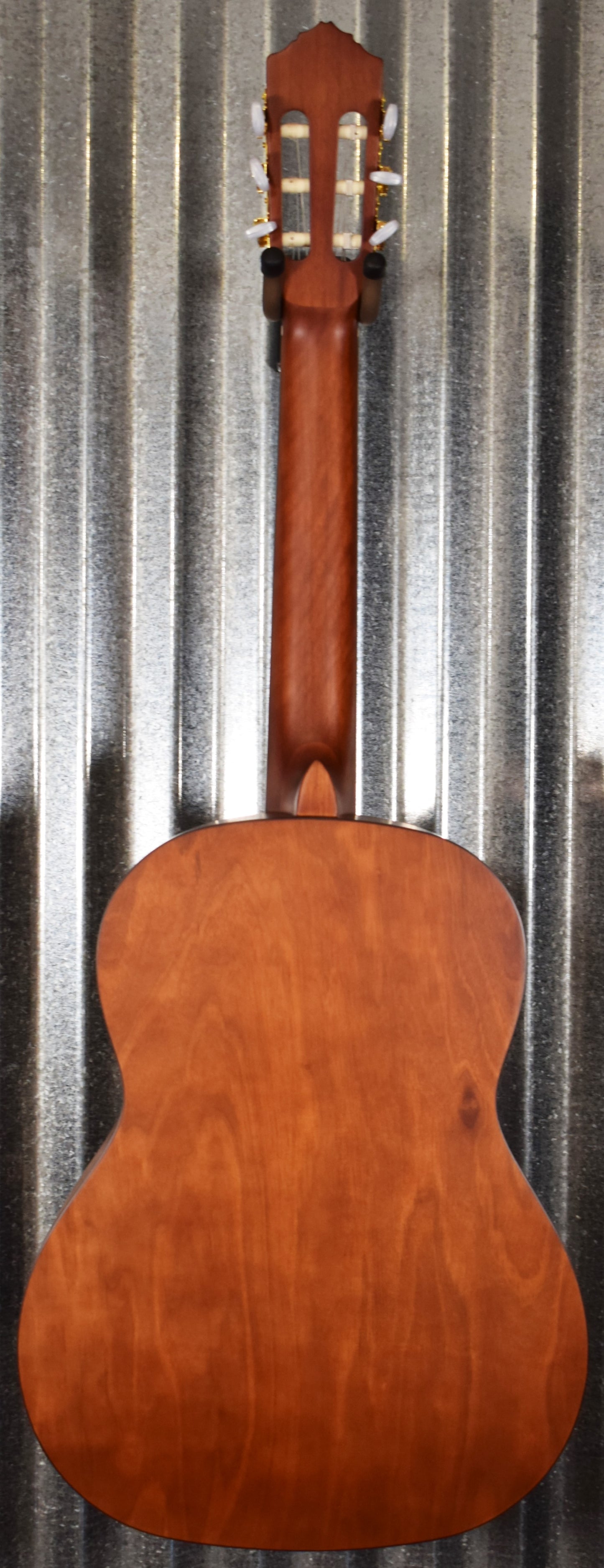 Ortega R55DLX-BFT Solid Top Nylon String Acoustic Guitar Bourbon Fade #0220