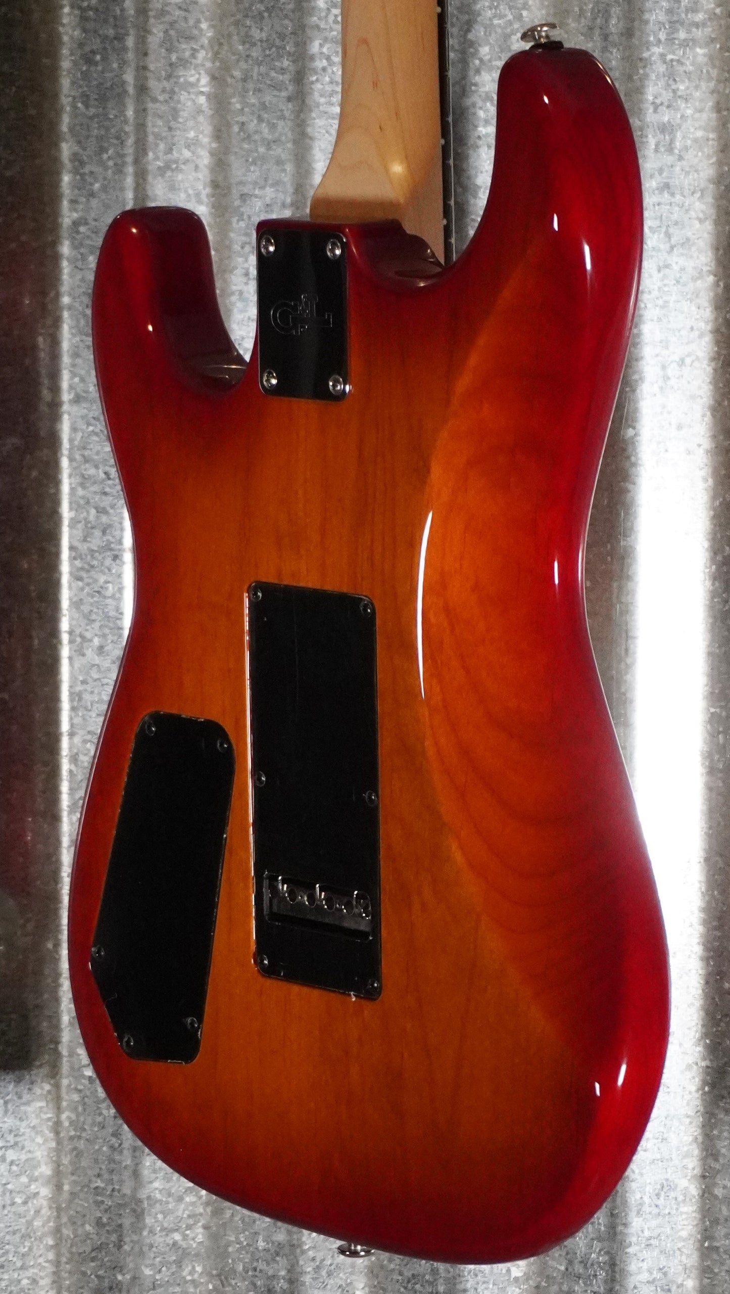 G&L USA Legacy RMC HSS Cherry Sunburst Rosewood Satin Neck Guitar & Case #6038
