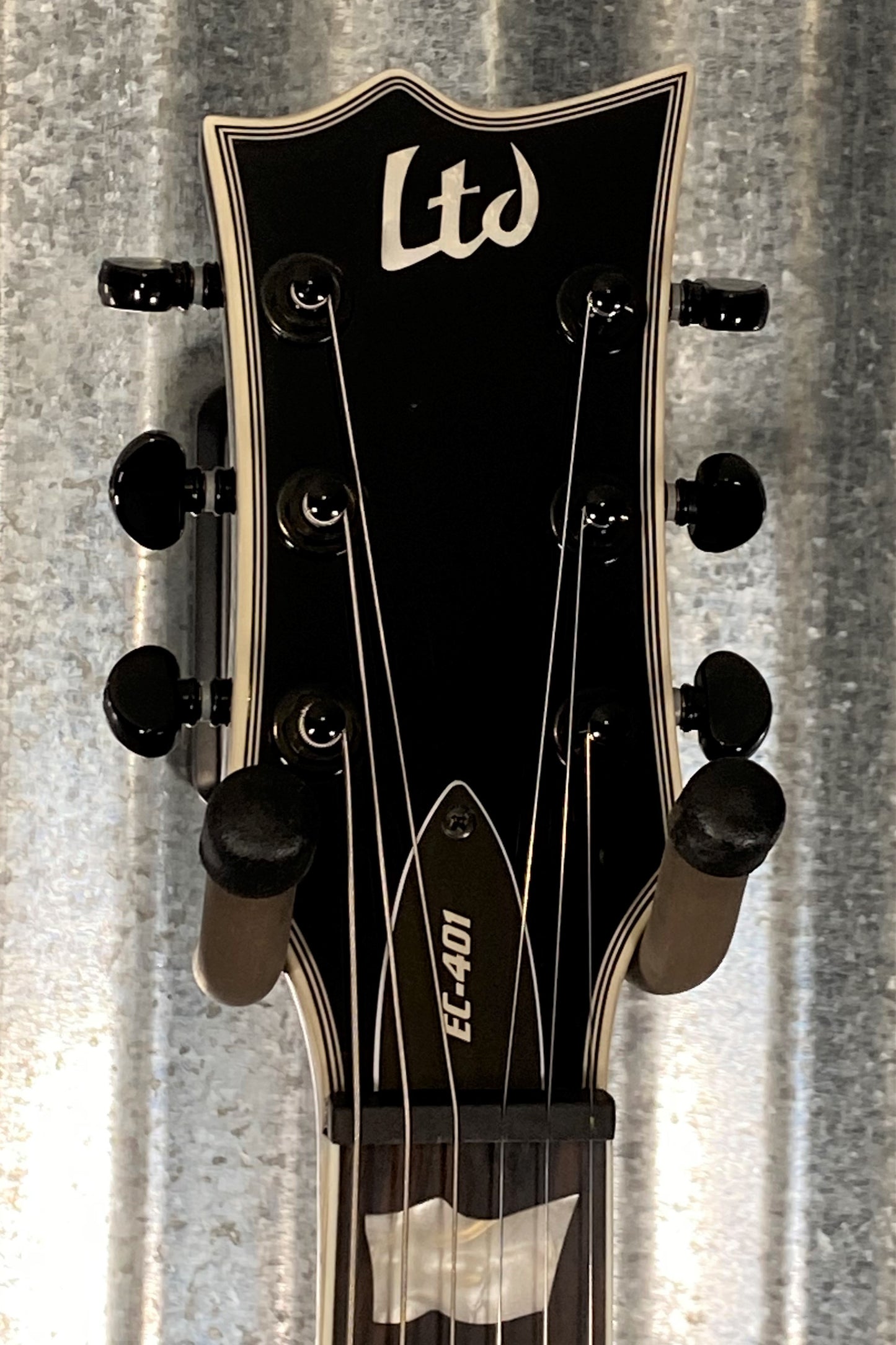ESP LTD EC-401 Eclipse EMG Black Guitar LEC401BLK #0995 Used