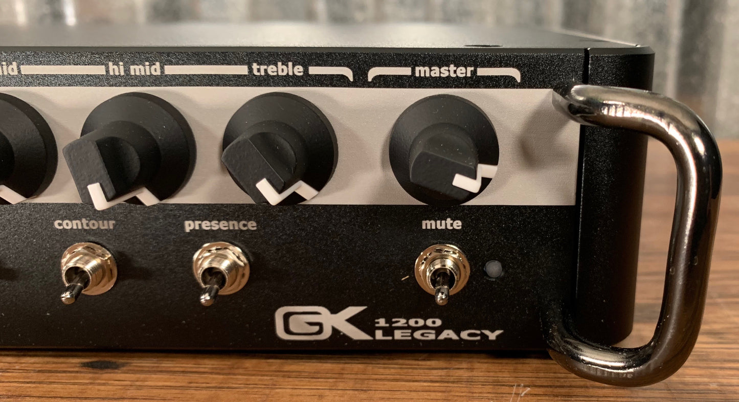 Gallien Krueger GK Legacy 1200 Watt Ultralight Bass Amplifier Head with Overdrive