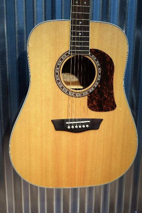 Washburn Heritage HD20S Sold Spruce Top Dreadnought Acoustic Guitar & Case #0797