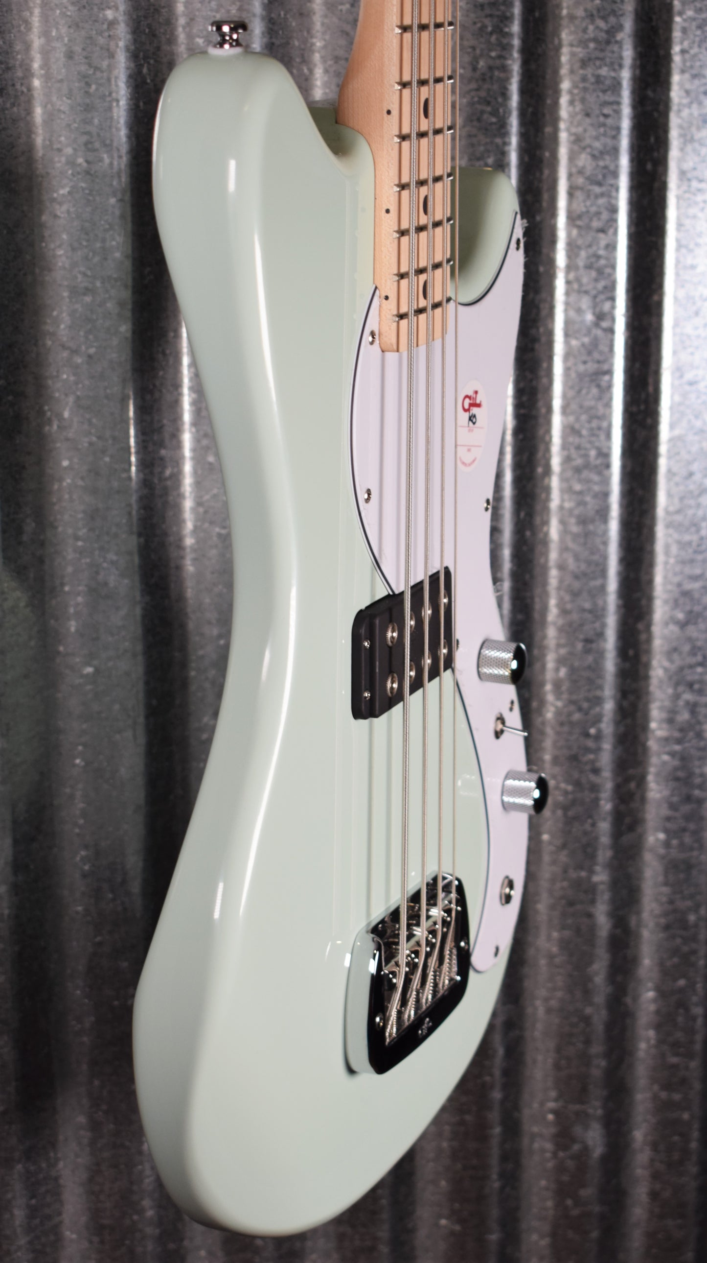 G&L Guitars Tribute Fallout Bass Short Scale 4 String Surf Green #4097
