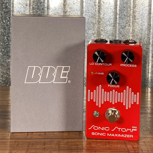 BBE Sonic Stomp Pro Enhancer Guitar Effect Pedal