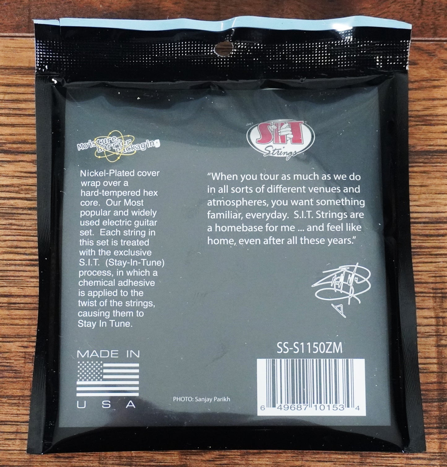 SIT Strings SS-S1150ZM Zach Myers Signature Series Power Wound Electric Guitar String Set 3 Pack