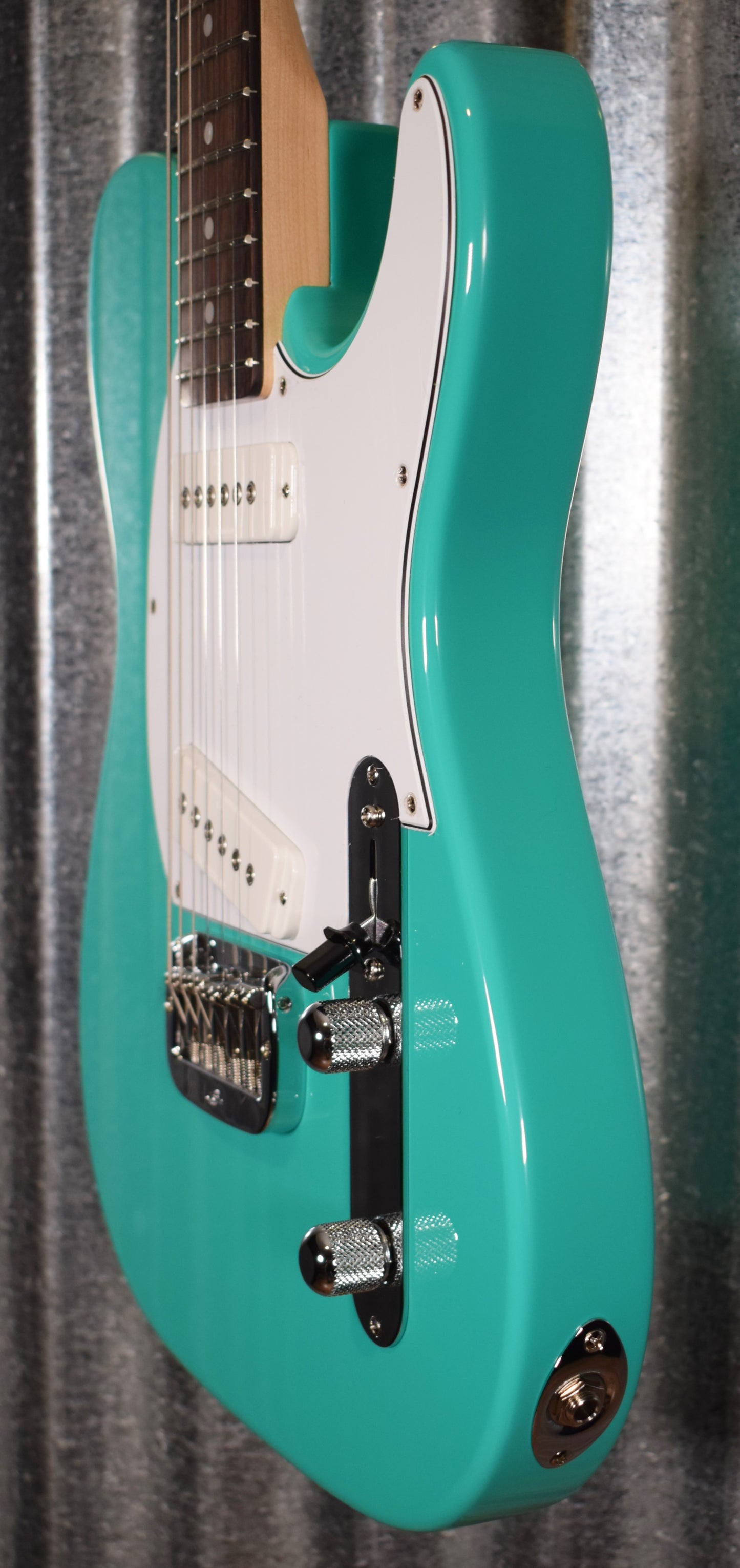 G&L USA ASAT Special Belair Green Guitar & Case #0206