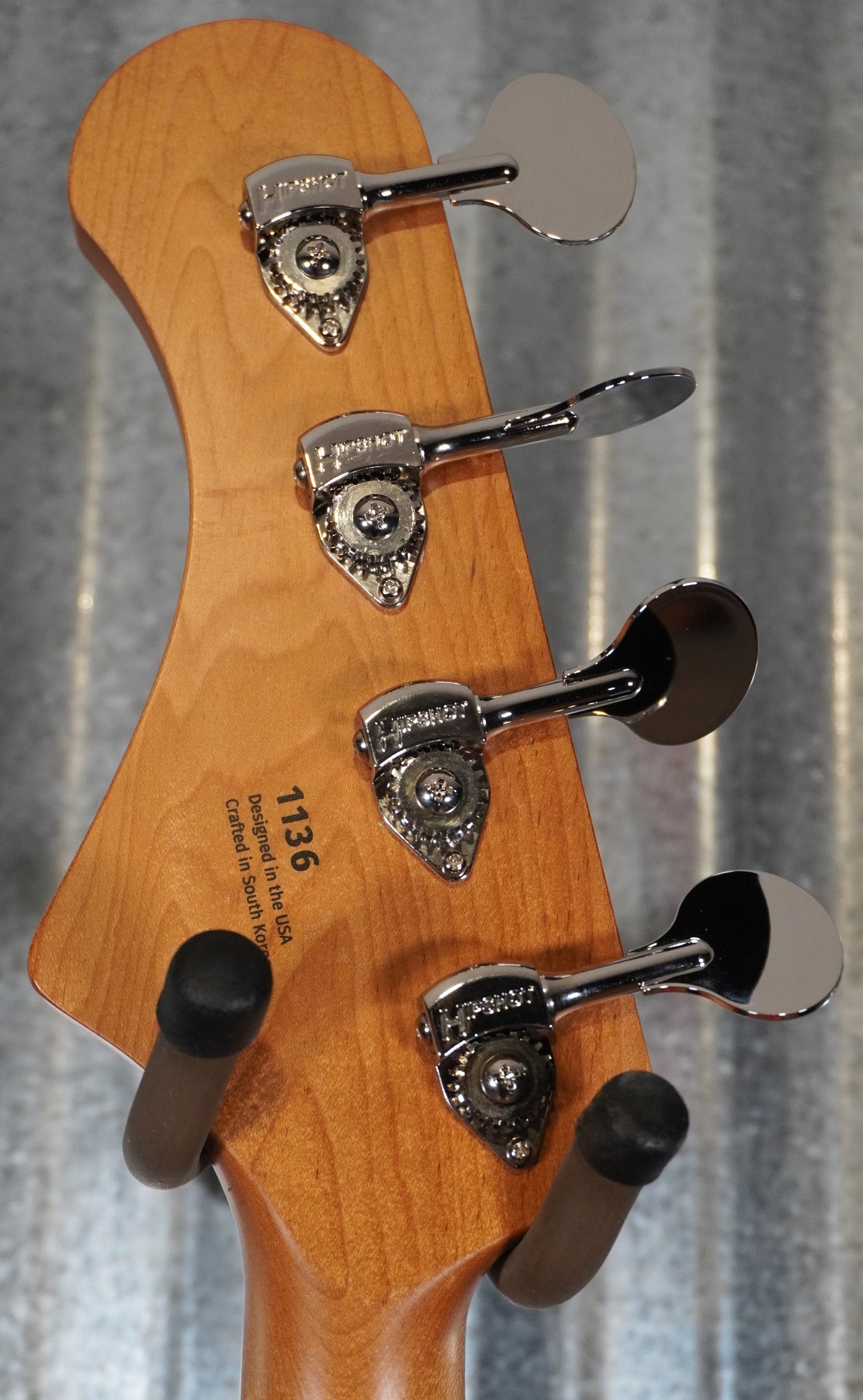 Modern Vintage MVJ4-66 60's Vintage 4 String Jazz Bass Fiesta Red & Bag #1136