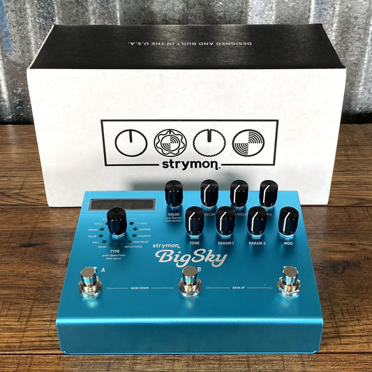 Strymon BigSky Reverberator Guitar Effect Pedal