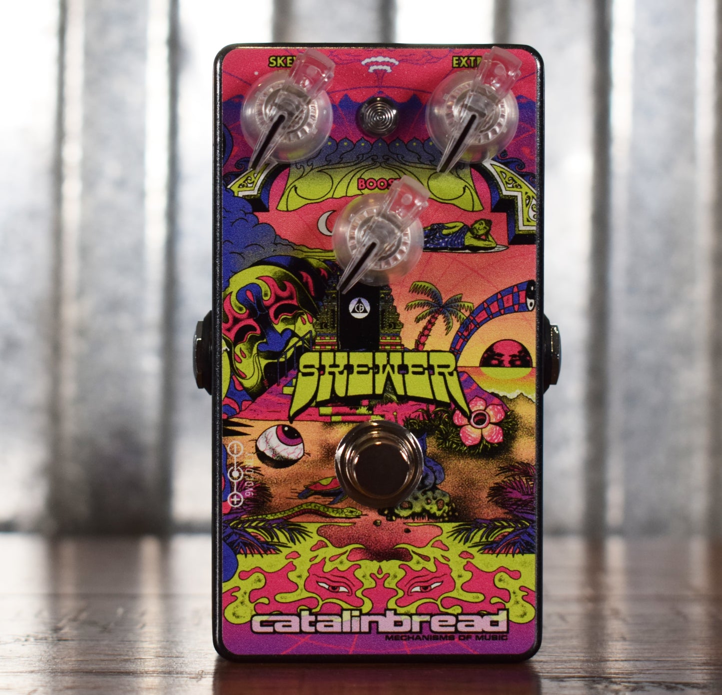 Catalinbread Skewer Treble Boost Preamp Guitar Effect Pedal Demo