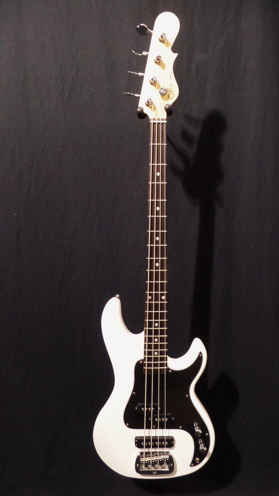 G&L Tribute SB2 Electric Bass in Gloss White #5227