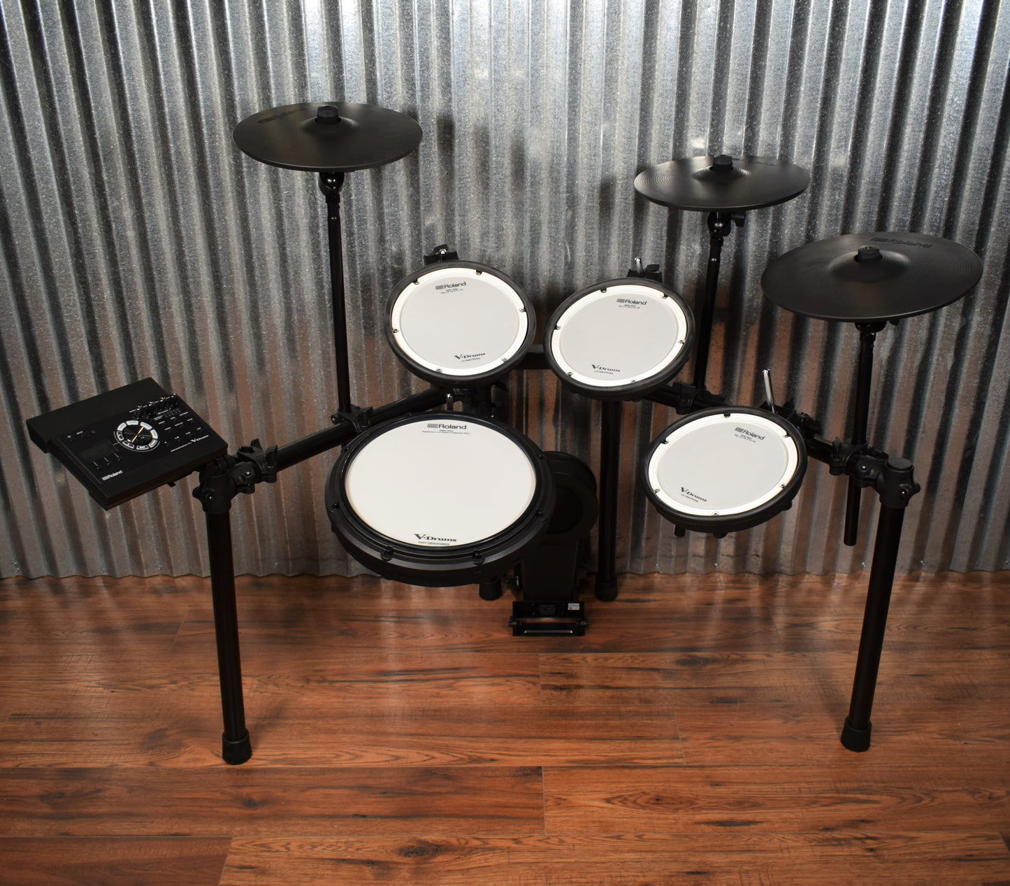 Roland TD-17KVX V-Drums Electronic Drum Kit & MDS Compact Drum Stand