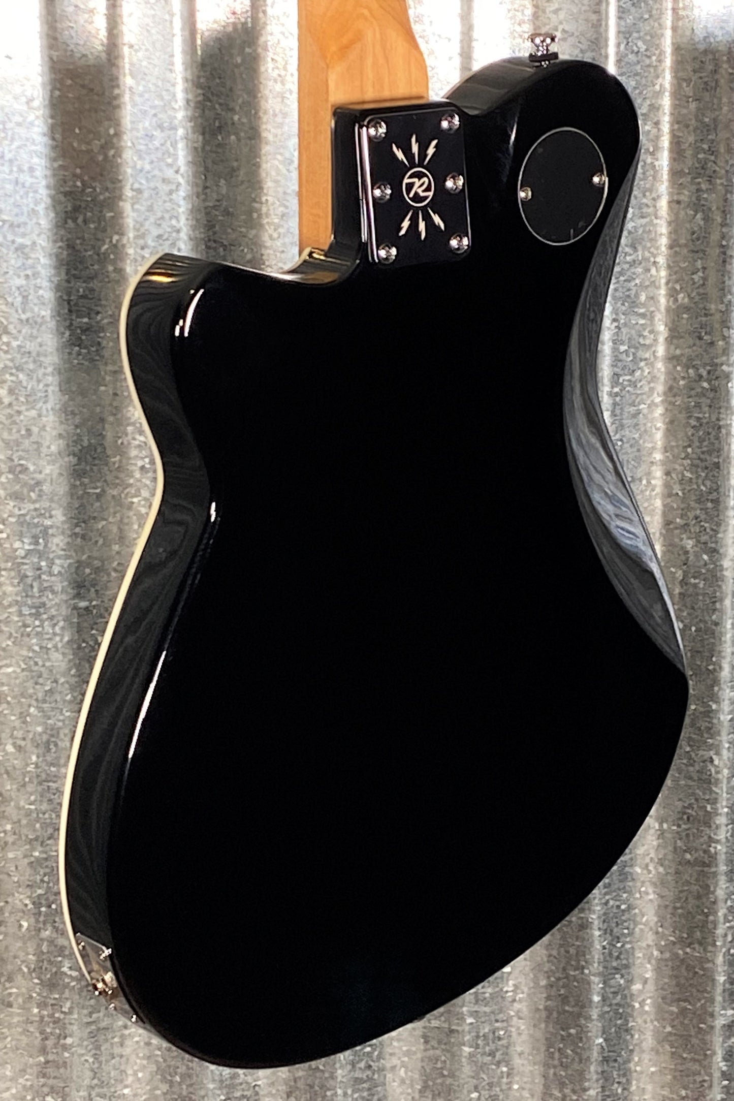 Reverend Guitars Double Agent OG Midnight Black Guitar Blem #0333
