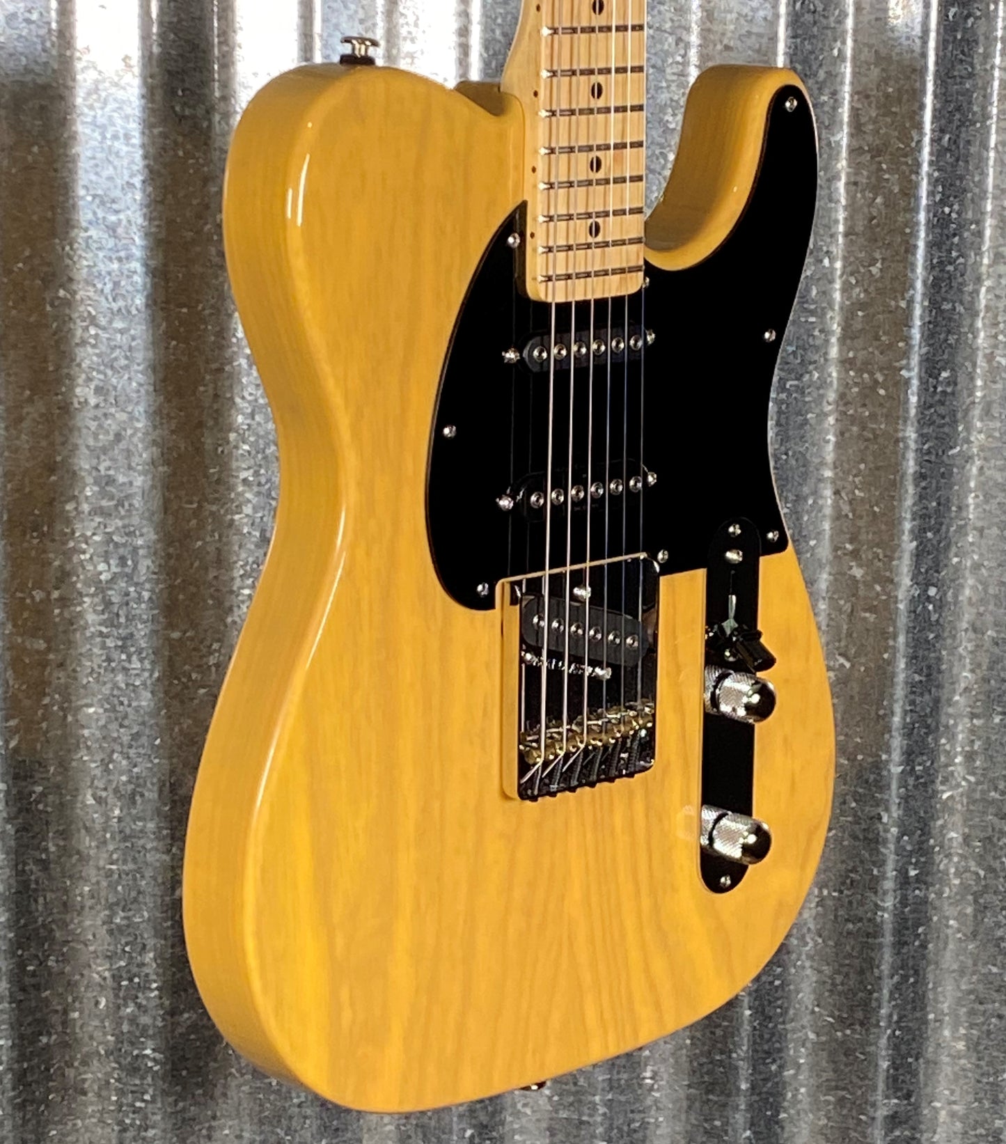 G&L USA 2018 Custom ASAT Classic 'S' Butterscotch Blonde Guitar & Bag #6140 Used
