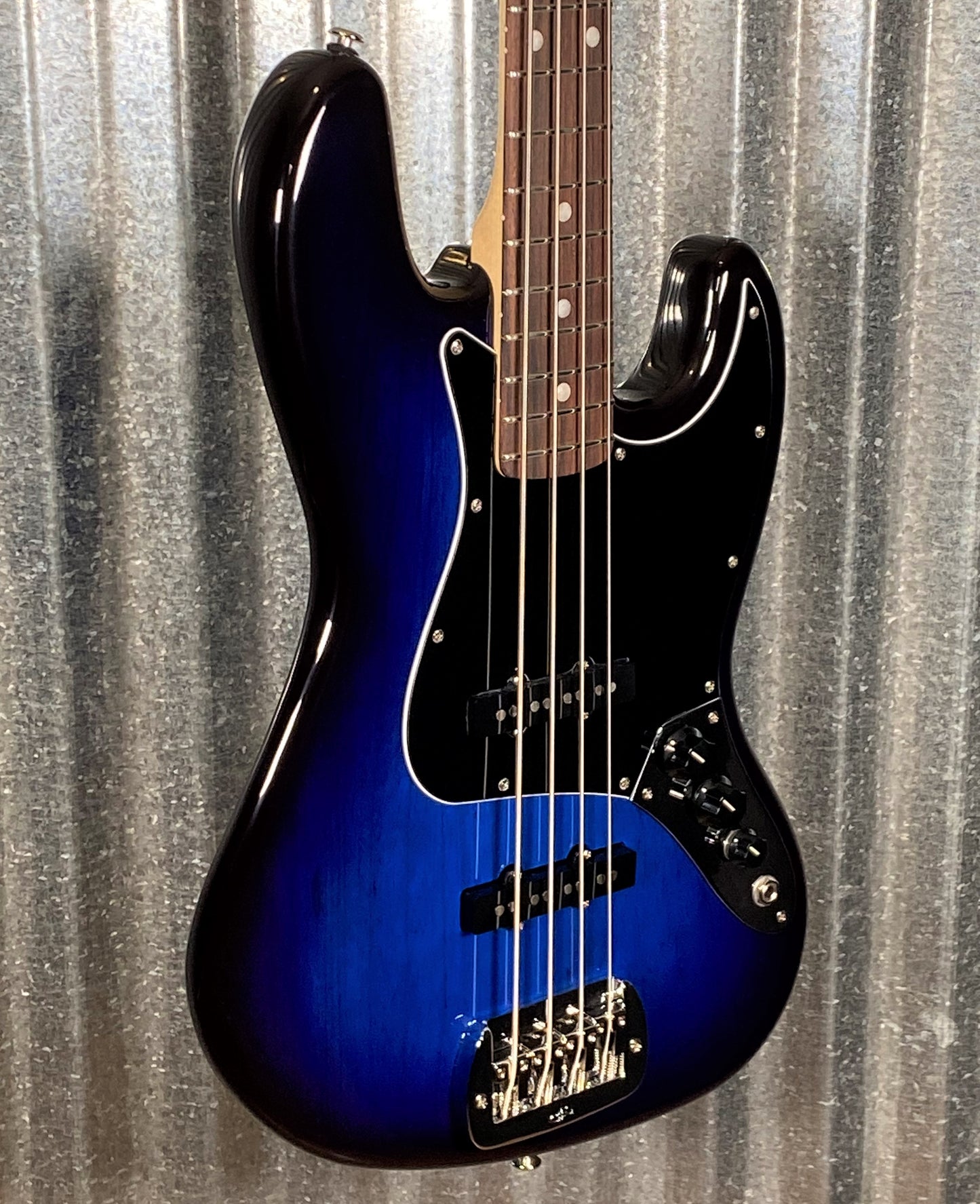 G&L USA JB 4 String Jazz Bass Blueburst & Case #2018