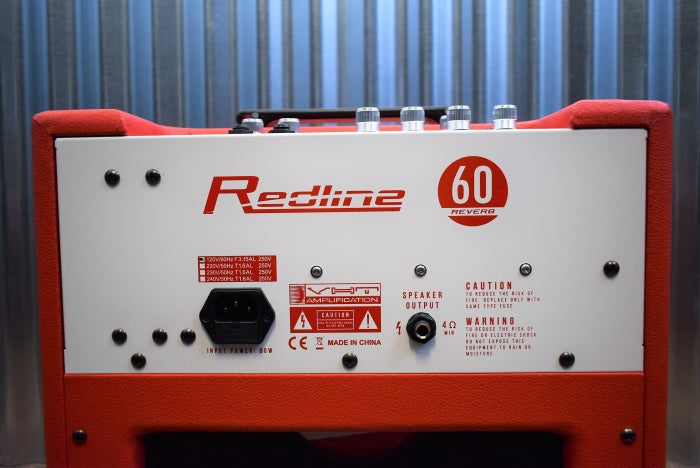 VHT Redline 60R 60 Watt 12" Reverb Guitar Combo Amplifier AV-RL-60R