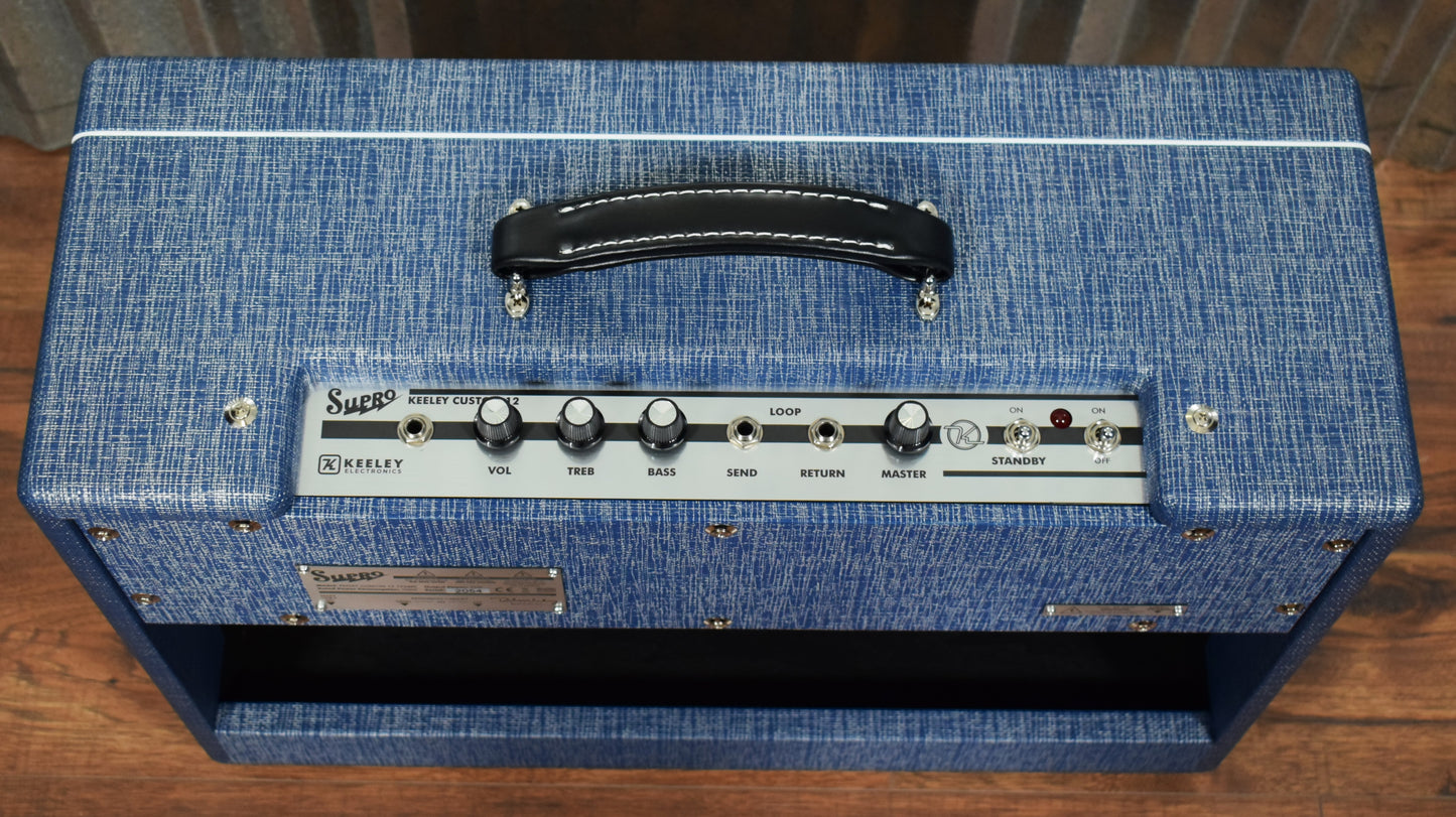 Supro 1968RK Keeley Custom 12 All Tube 25 Watt 12" Guitar Combo Amplifier