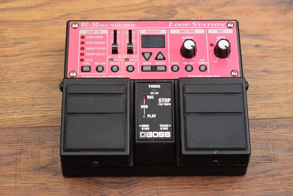 Boss RC-30 Loop Station Vocal Guitar Bass Instrument Effect Pedal RC30
