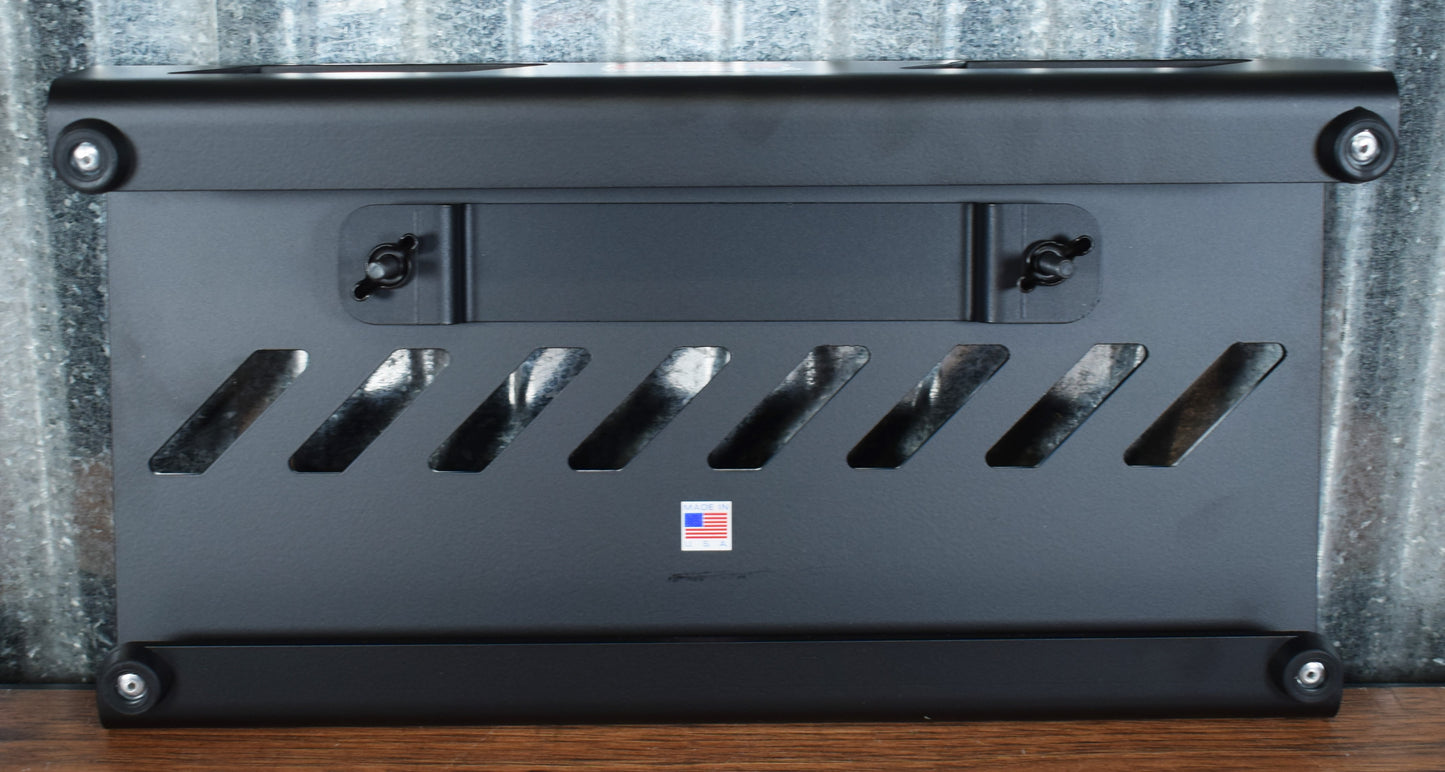Gator GPB-LAK-1 Small Aluminum Guitar Effect Pedalboard & Bag Black