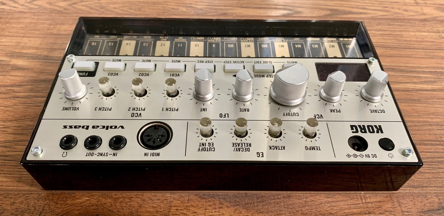 Korg Volca Bass Tabletop Analog Bass Machine Synthesizer Used