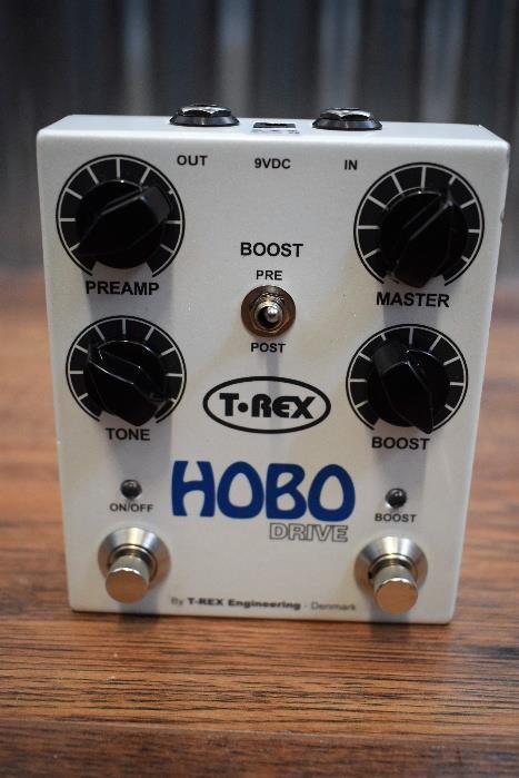 T-Rex Effect Hobo Drive Overdrive & Boost Guitar Effect Pedal #993