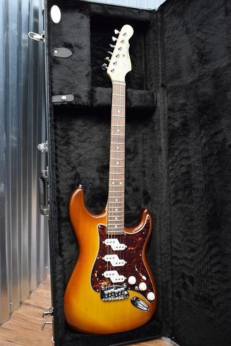 G&L Guitars USA Custom COMANCHE Tobacco Sunburst Old School Guitar & Case #7045