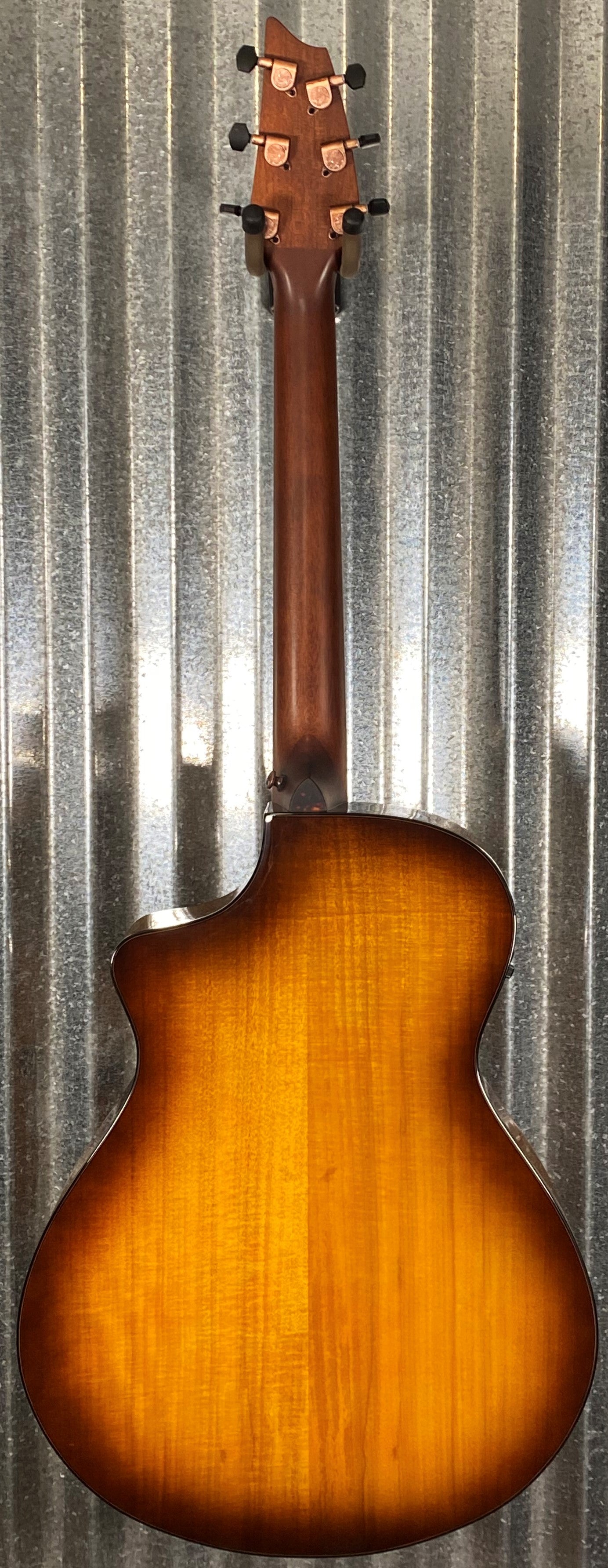 Breedlove Pursuit Exotic S Concert Tiger's Eye CE Myrtlewood Acoustic Electric Guitar PSCN42CEMYMY #2597