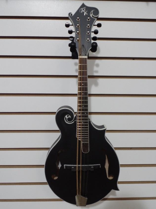 Michael Kelly Legacy Black Out Satin F Style Mandolin MKLBSBO #0109