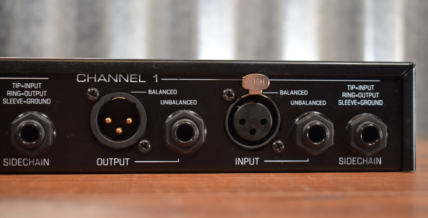BBE MaxCom Rack Mountable Dual Channel Compressor Used