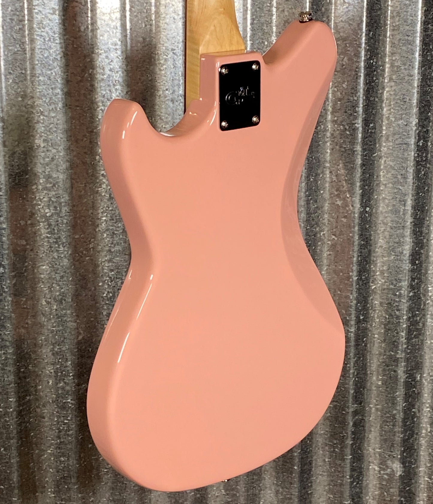 G&L USA Fullerton Deluxe Fallout 4 String Short Scale Bass Shell Pink & Bag #9355