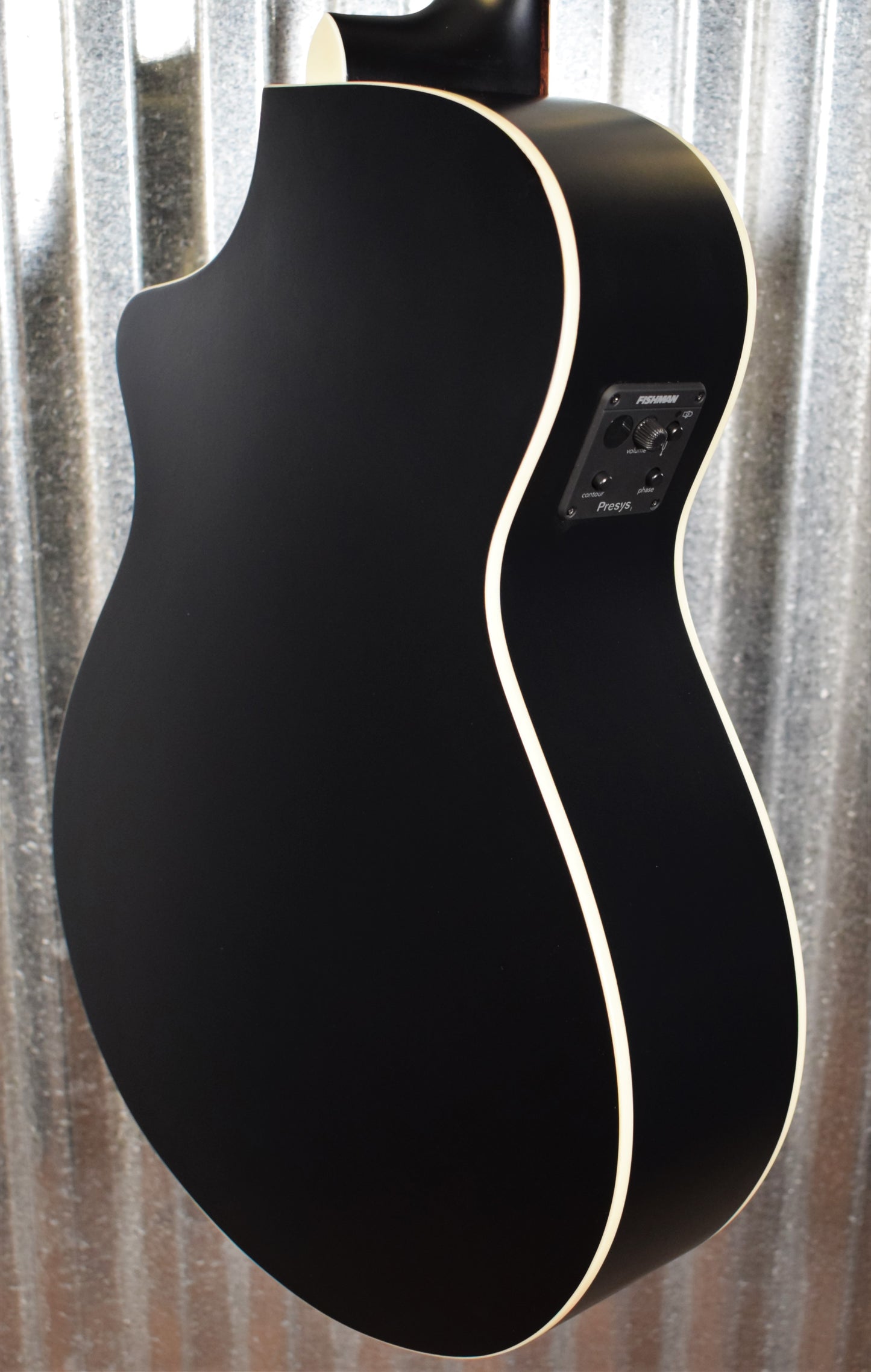 Breedlove Discovery Concert CE Satin Black Acoustic Electric Guitar Blem #7864