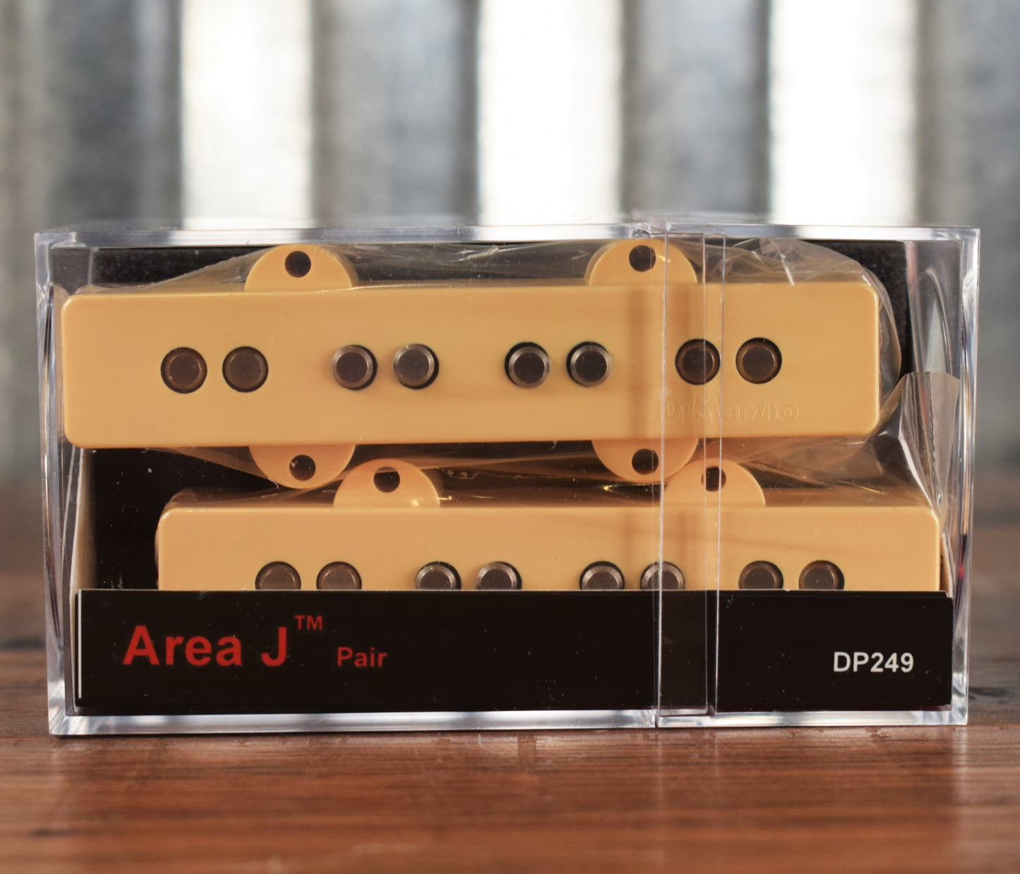 DiMarzio DP249 Area J Pair Bridge & Neck Set Bass Pickups DP249CR Cream