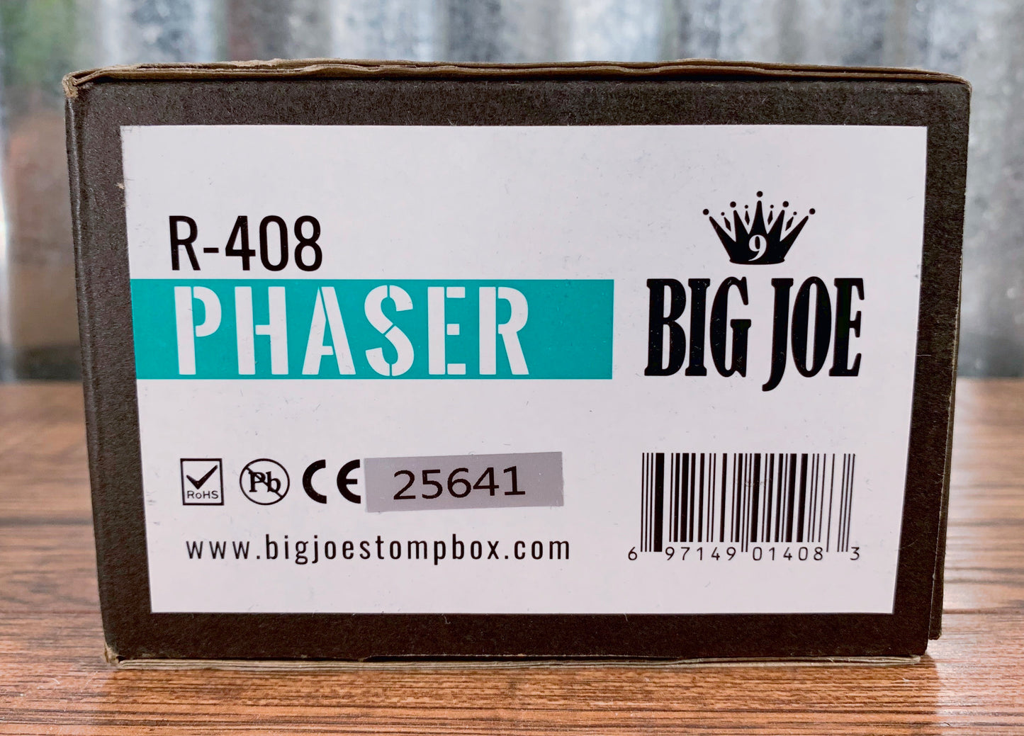 Big Joe Stomp Box Analog Phaser R-408 Raw Series Phaser Guitar Effect Pedal