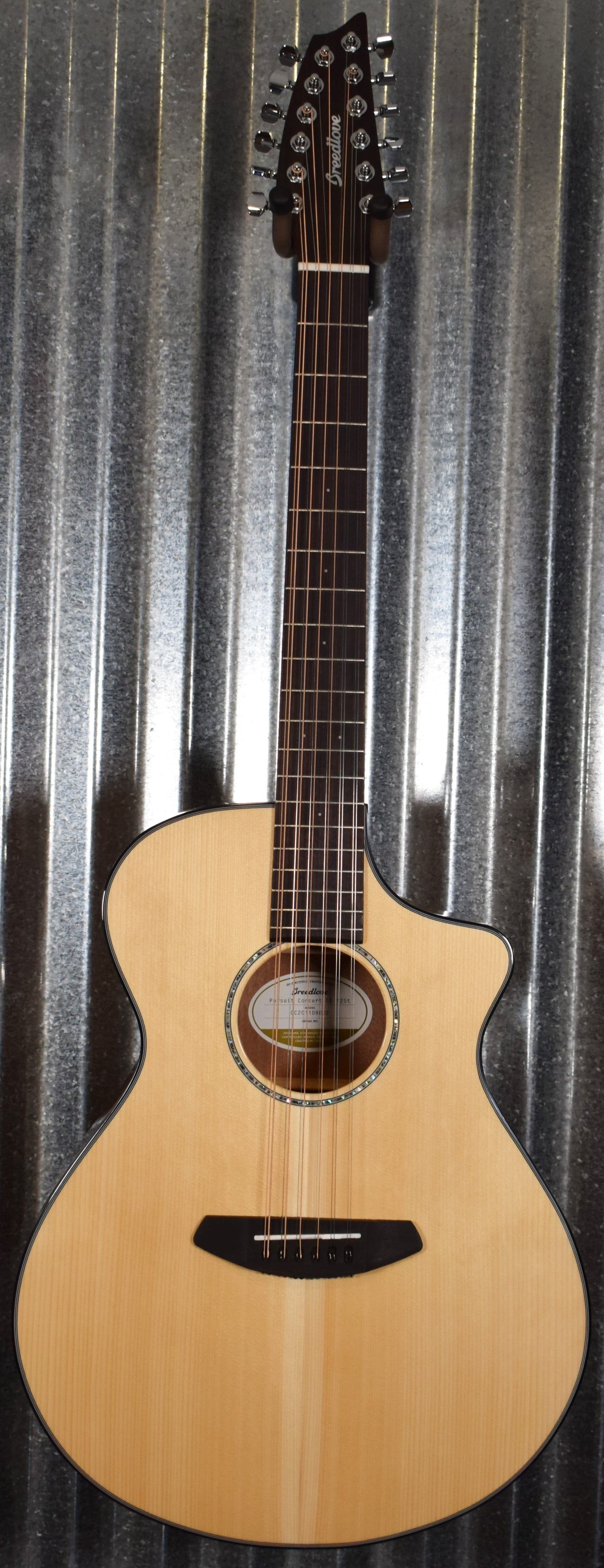 Breedlove Pursuit Concert CE 12 String Mahogany Acoustic Electric Guitar #8822 Blem