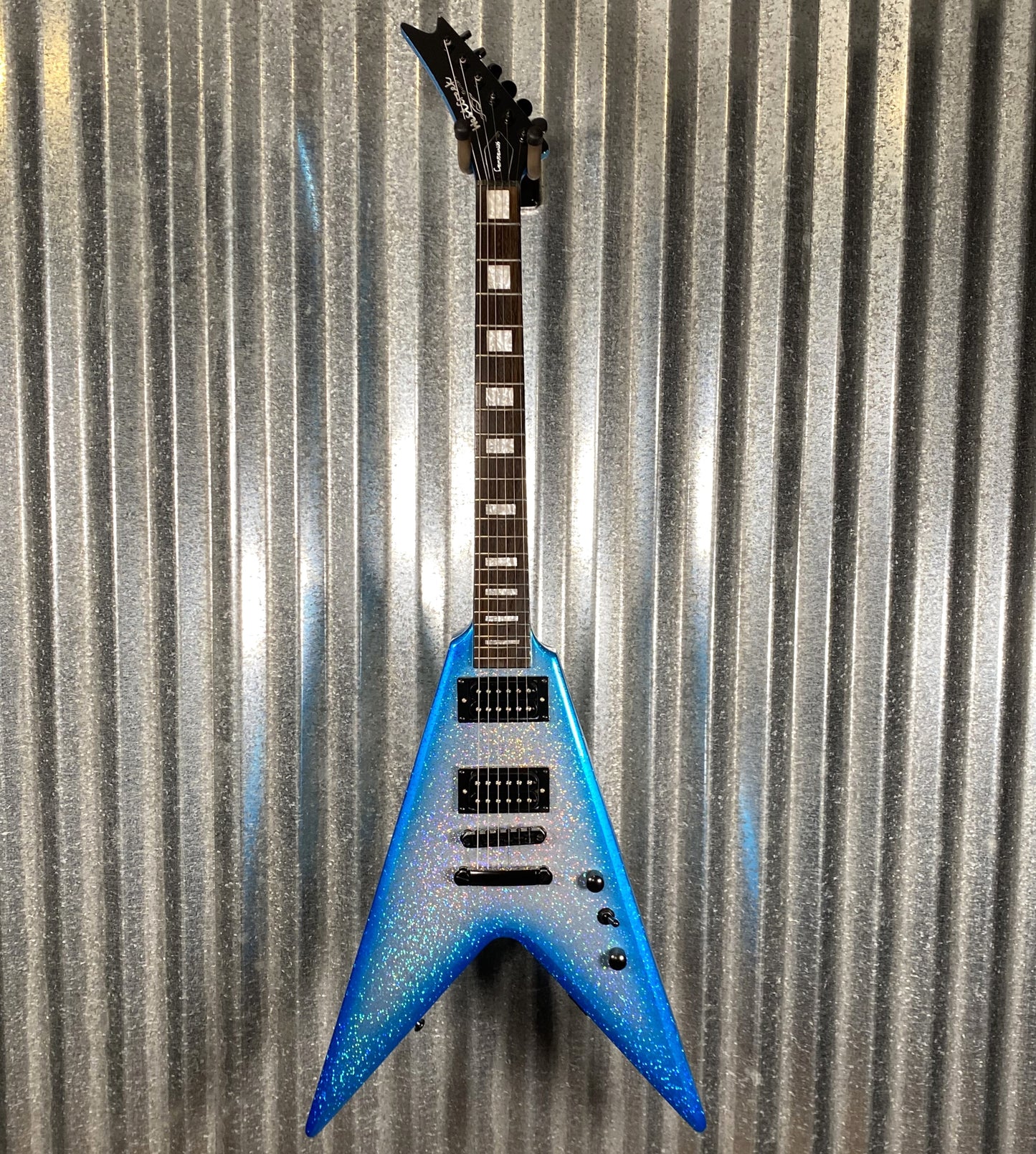 Westcreek Cerberus V Stardust Blue Guitar #0165 Used