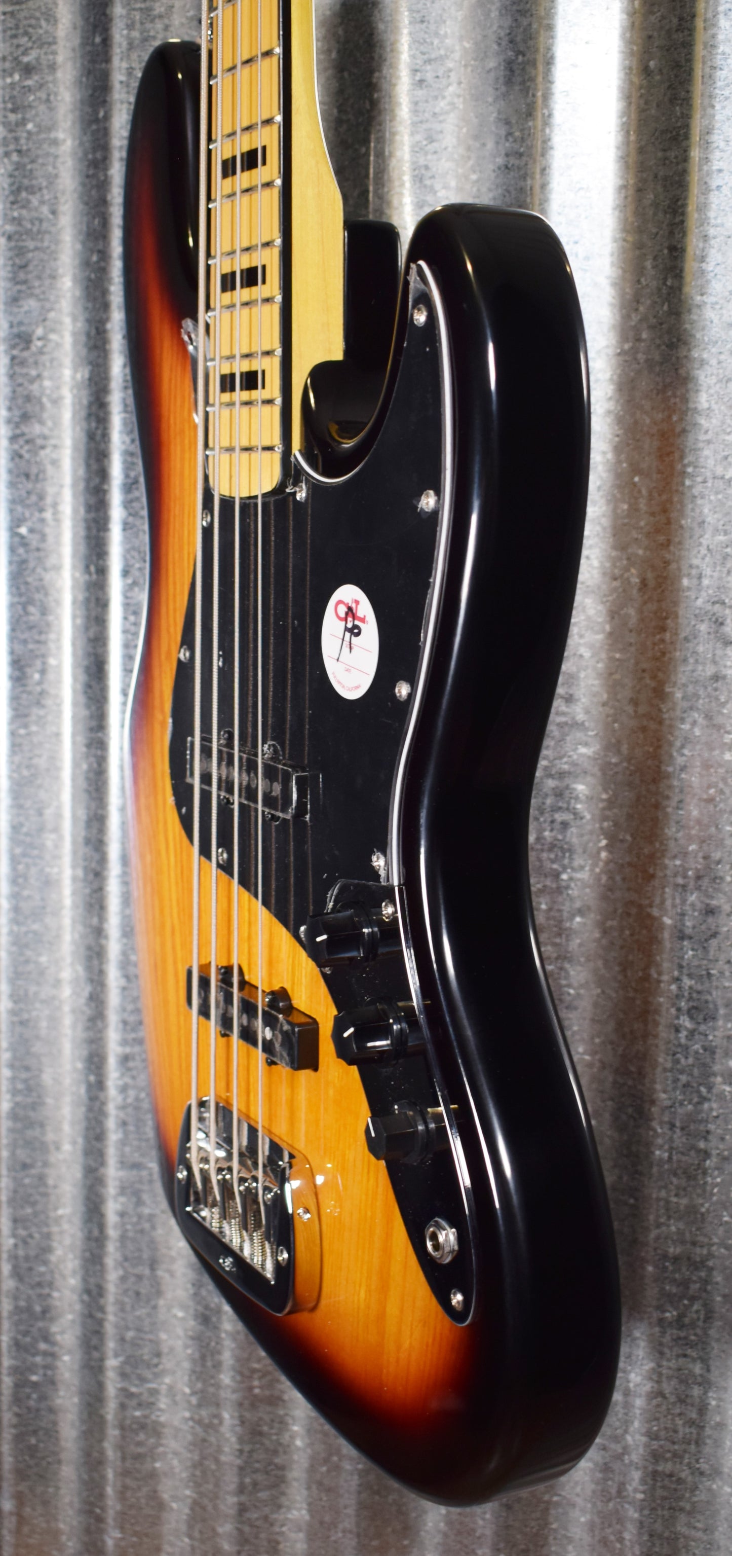 G&L Tribute JB 3 Tone Sunburst 4 String Jazz Bass #0368