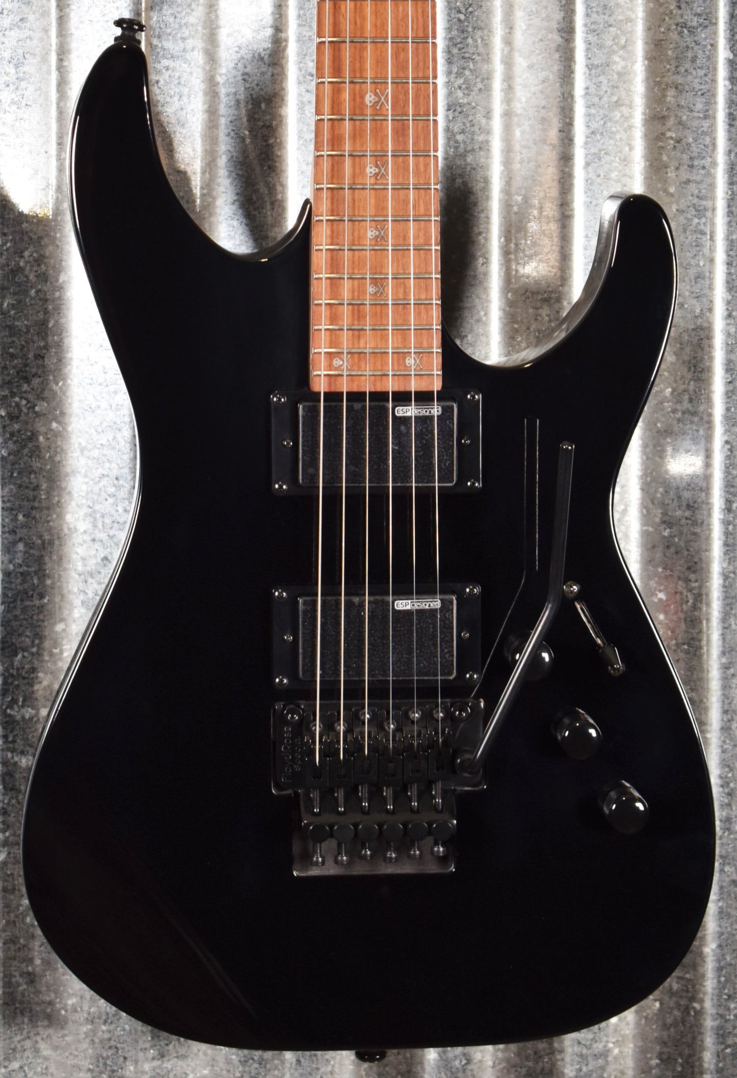 ESP LTD KH-202 Kirk Hammett Signature Gloss Black Guitar KH202 #0513