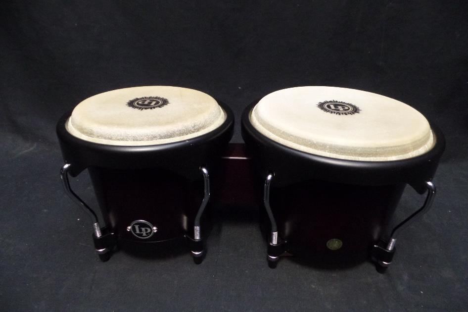 LP Latin Percussion LP601NY-DW LP City Wood Bongos - Dark Wood *